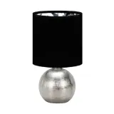 lampka-stolowa-perlo-e14-silver-black-struhm-03290-stan-nowy