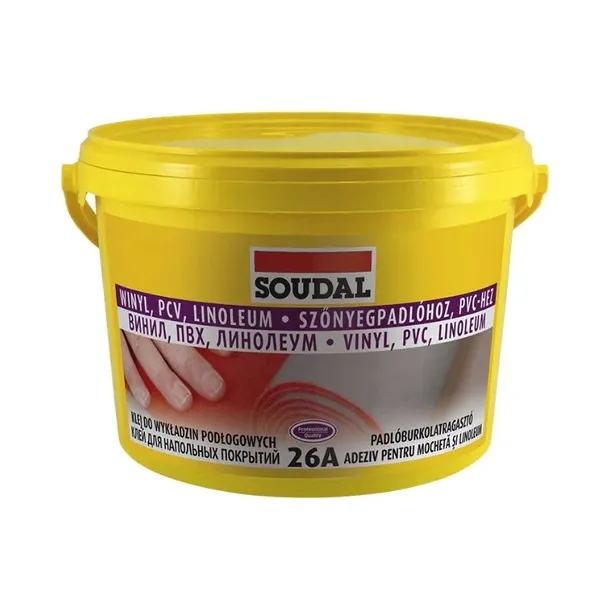 Mocny klej do wykladzin podłogowych winyli PCV 26A 5kg