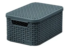koszyk-pojemnik-rattanowy-6-l-szary-curver