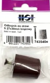 odbojniki-do-drzwi-plastikowe-brazowe-27x30mm