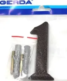 cyfra-1-aluminiowa-100mm-miedz-antyczna