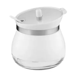 cukiernica-szklana-z-pokrywka-lyzeczka-pola-biala