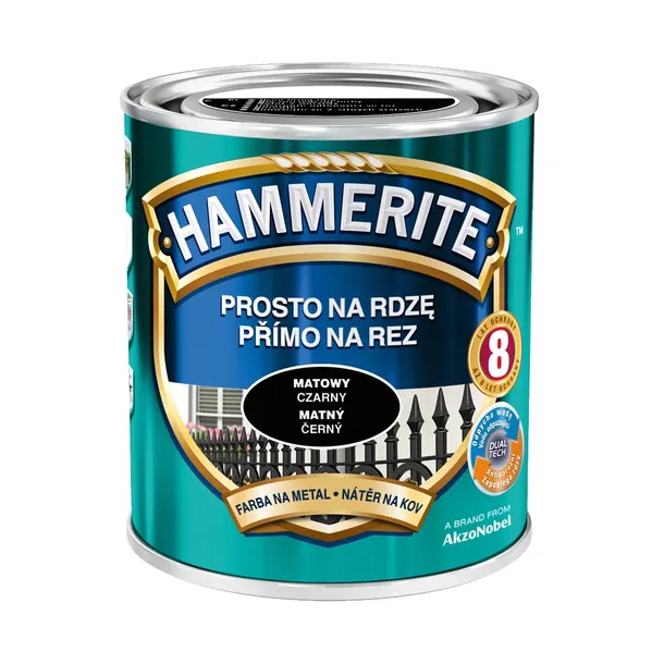 akzo-hammerite-mat-czarny-07l-stan-nowy