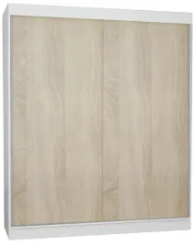 szafa-2d-170cm-niska-bialy-korpus-front-sonoma