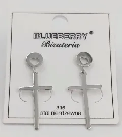 kolczyki-blueberry-krzyzyk-z-serduszkiem-srebrny