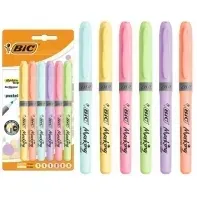 zakreslacze-highlighter-grip-scieta-koncowka-pastelowe-koloryblister-6szt