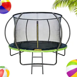 trampolina-ogrodowa-dla-dzieci-244-cm-drabinka-siatka-zabezpieczajaca-8ft