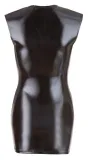 wet-look-dress-with-zip-m-wzor-dominujacy-bez-wzoru