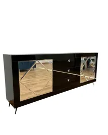 szklana-czarna-komoda-glamour-lustrzane-romby-bellagioo-black-160cm