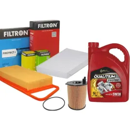 filtron-zestaw-filtrow-olej-5w30-peugeot-307-1007-citroen-c2-c3-1-4-hdi