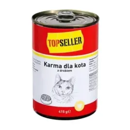 topseller-karma-dla-kota-z-drobiem-415-g