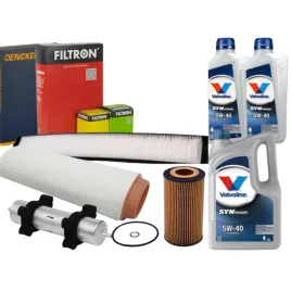 filtron-zestaw-filtrow-bmw-3-e46-330d-m57d30-204km-olej-5w40-valvoline-7l