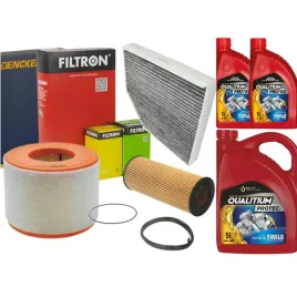 filtron-zestaw-filtrow-7l-oleju-5w40-do-audi-a6-c7-a7-4g-3-0tfsi-2-8fsi