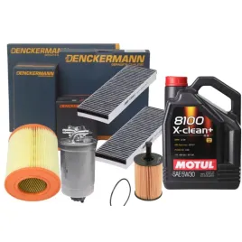 zestaw-filtrow-olej-5w30-motul-x-clean-do-audi-a6-c6-2-0tdi-121-136-140km