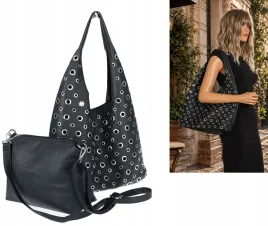 torebka-damska-shopper-worek-listonoszka-z-cwiekami-torba-3505-granatowa