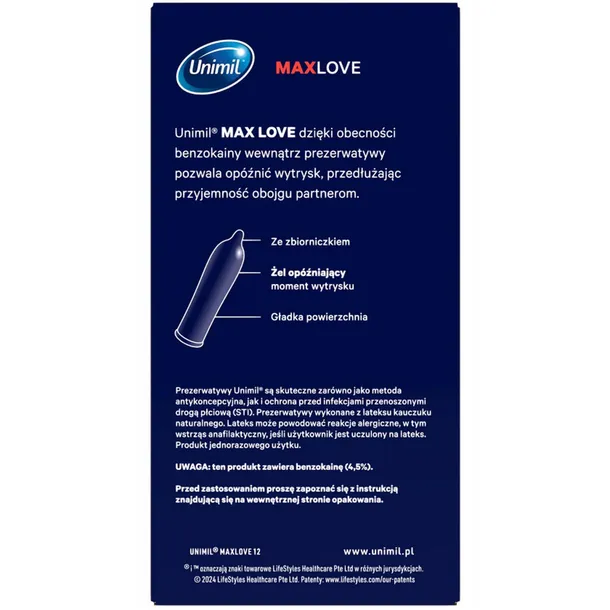 unimil-box-12-max-love-time-control-rodzaj-przedluzajace-stosunek