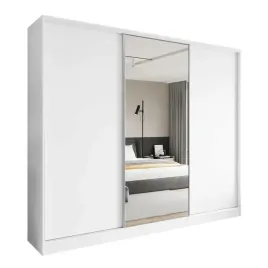 szafa-przesuwna-biala-270-cm-z-lustrem-i-szufladami