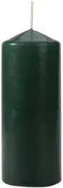 swieca-stolowa-walec-klasyczna-swieczka-15cm-48h-zielona