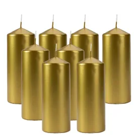 zestaw-8-swiec-stolowych-walec-klasyczna-swieczka-15cm-48h-zlota-swiateczna