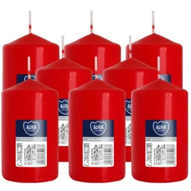 zestaw-8-swiec-stolowych-walec-klasyczna-swieczka-15cm-48h-czerwona