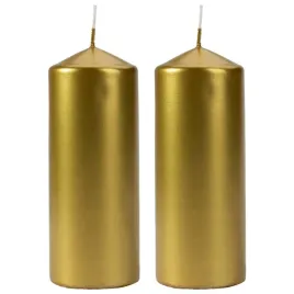 zestaw-2-swiec-stolowych-walec-klasyczna-swieczka-15cm-48h-zlota-swiateczna