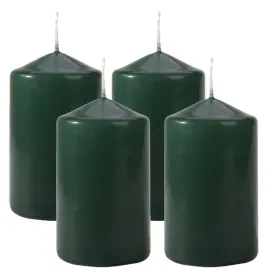 zestaw-4-swiec-stolowych-walec-klasyczna-swieczka-10cm-30h-zielona