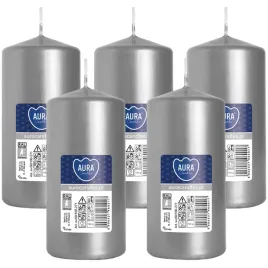 zestaw-5-swiec-stolowych-walec-klasyczna-swieczka-10cm-srebrna