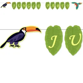 baner-dzungla-bungla-jungle-party-zielony-22-m