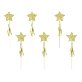 topper-papierowy-gwiazdki-z-fredzlami-zloty-brokat-partypal-11-cm-6