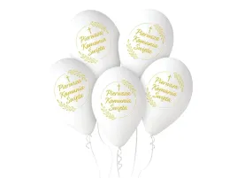 balony-lateksowe-ze-zlotym-napisem-pierwsza-komunia-swieta-32-cm-25-szt