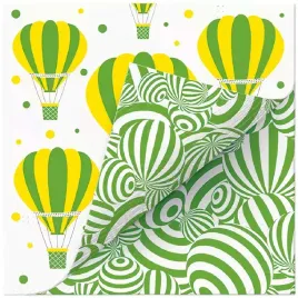serwetki-dwustronne-balony-i-geometryczne-kule-zielony-paw-33-cm-20