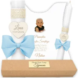 szatka-i-swieca-do-chrztu-swieca-chrzest-biala-szatka-ze-zdjeciem-pudelko