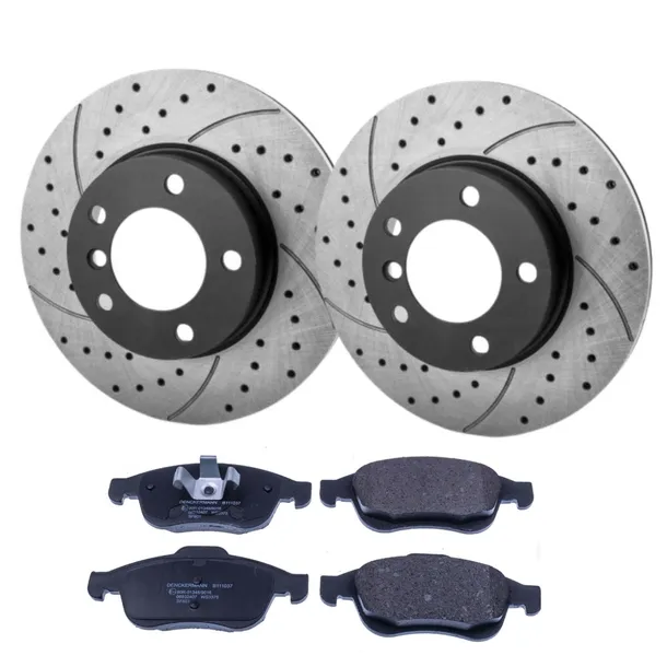 TARCZE SPORT + KLOCKI PRZÓD RENAULT CAPTUR MEGANE III DACIA DUSTER 280mm