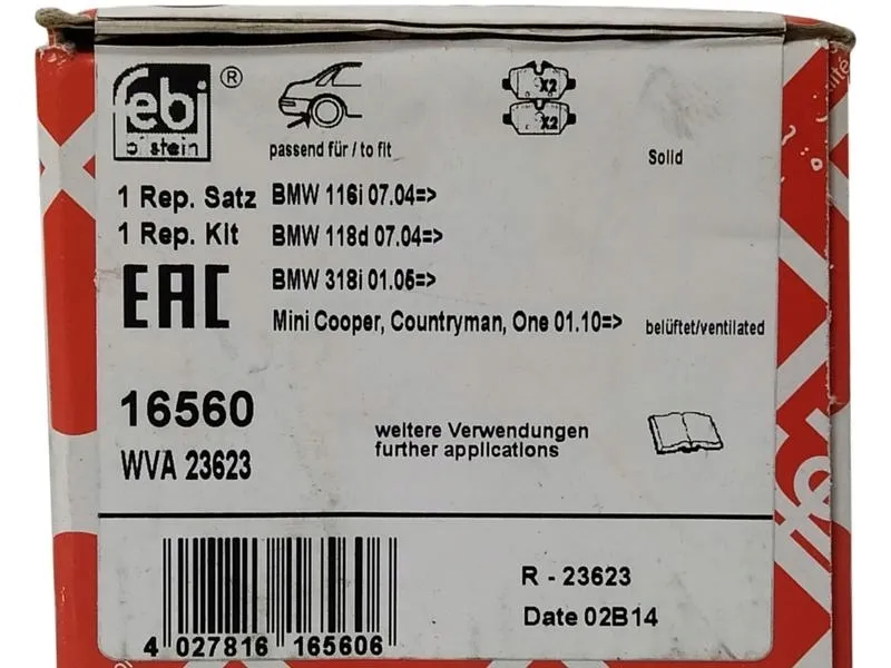 febi-klocki-hamulcowe-tyl-do-bmw-e81-e87-e90-e91-e93-1-3-x1-male-stan-nowy