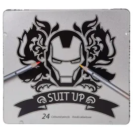 coolpack-disney-100-avengers-kredki-olowkowe-24-kol-metal-pudelko-60152ptr