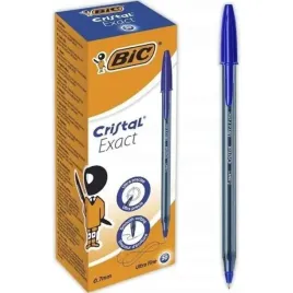 bic-cristal-exact-07mm-dlugopis-niebieski-20-szt