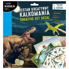 zestaw-kreatywny-kalkomania-dinozaury-kidea-92543