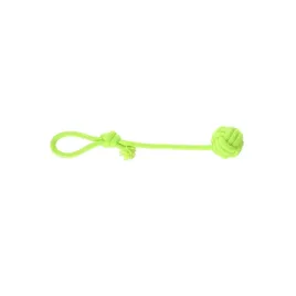 dingo-zabawka-pilka-pleciona-z-uchwytem-40cm-zielo