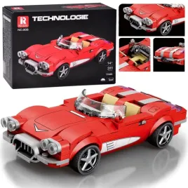 klocki-techniczne-retro-auto-czerwony-kabriolet-z-lat-50-311-ele-za5790