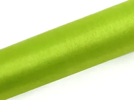 organza-gladka-w-roli-zielona-dekoracyjna-ozdobna