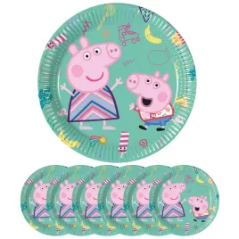 talerze-talerzyki-papierowe-jednorazowe-swinka-peppa-peppa-pig-8szt