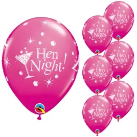 balony-lateksowe-rozowy-kieliszek-na-wieczor-panienski-hen-night-6szt