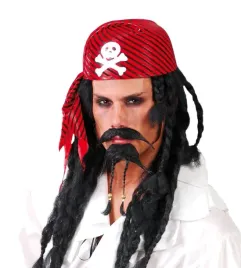 czapka-chustka-pirata-czerwona-z-biala-czaszka