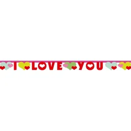 baner-girlanda-papierowa-serca-walentynkowa-170cm