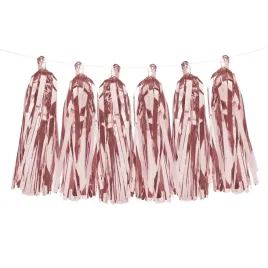 girlanda-baner-rozowe-zloto-fredzle-pompony-z-folii-blyszczace-150cm