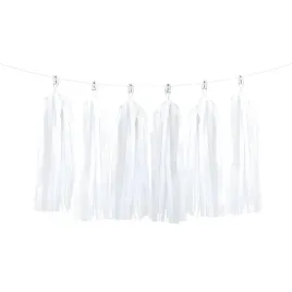 girlanda-baner-biala-fredzle-pompony-z-folii-blyszczace-ozdobne-150cm