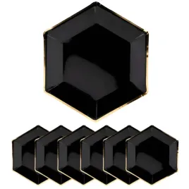 talerze-talerzyki-papierowe-czarne-diament-zlota-ramka-6szt-20cm