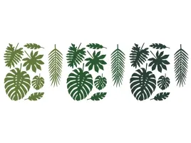 dekoracje-aloha-liscie-tropikalne-zielone-21szt