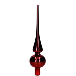 szpic-na-choinke-szklany-bordowy-blyszczacy-26cm