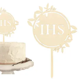 topper-na-piku-na-tort-komunijny-okragly-drewniany-ihs-na-komunie-23cm